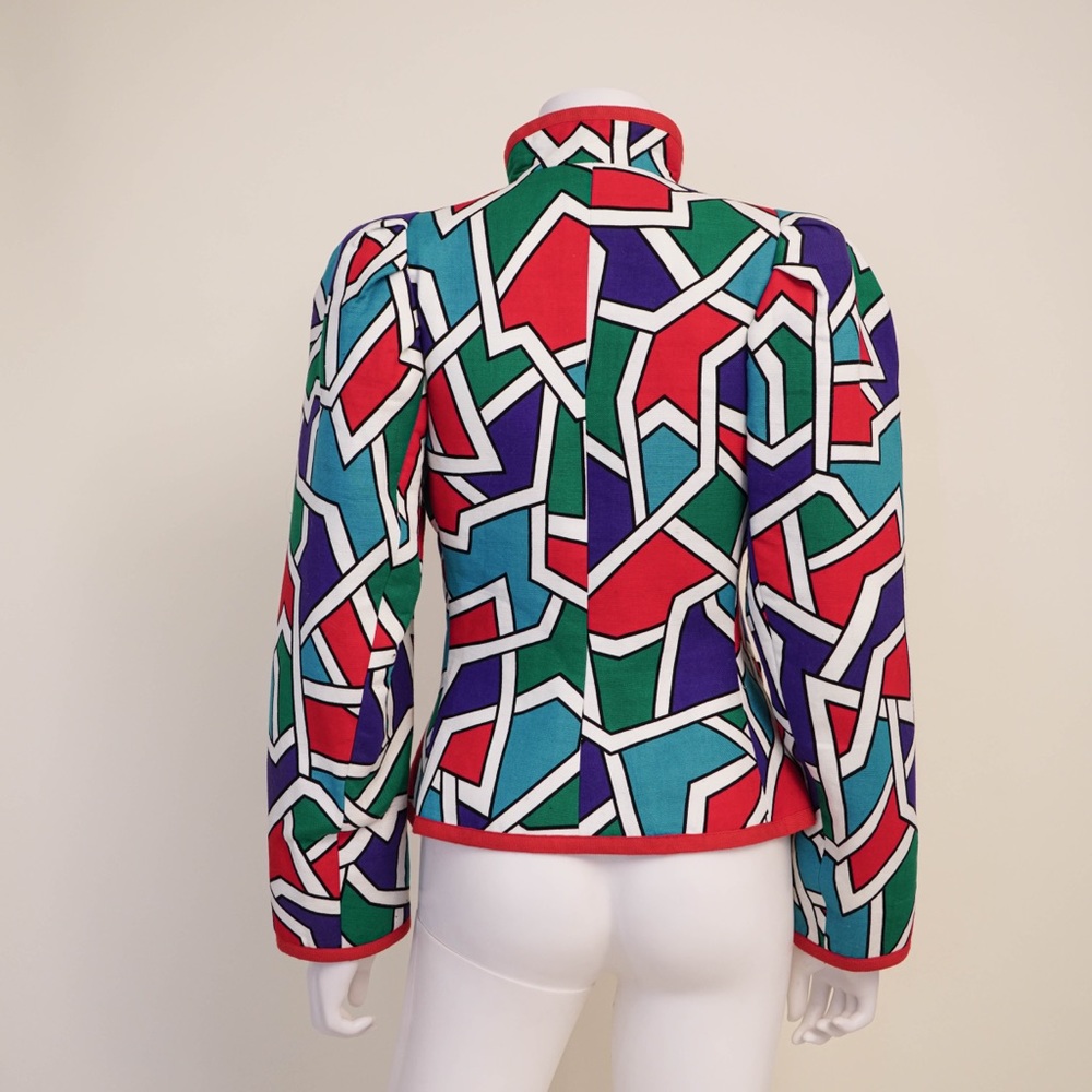 Saint Laurent Color Block Jacket - image 5